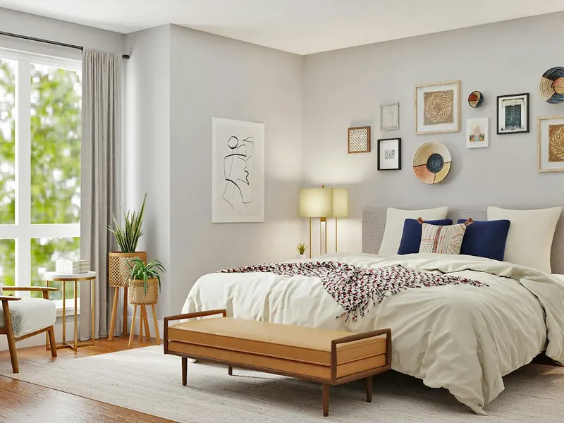 Bedroom cleaning